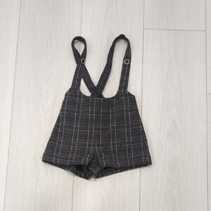 Size 18 Months Checkered Kids Overalls with Straps